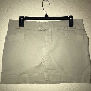 American Eagle khaki mini skirt